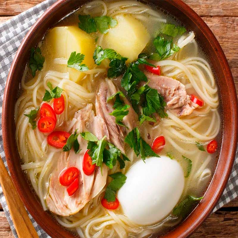 CALDO DE GALLINA