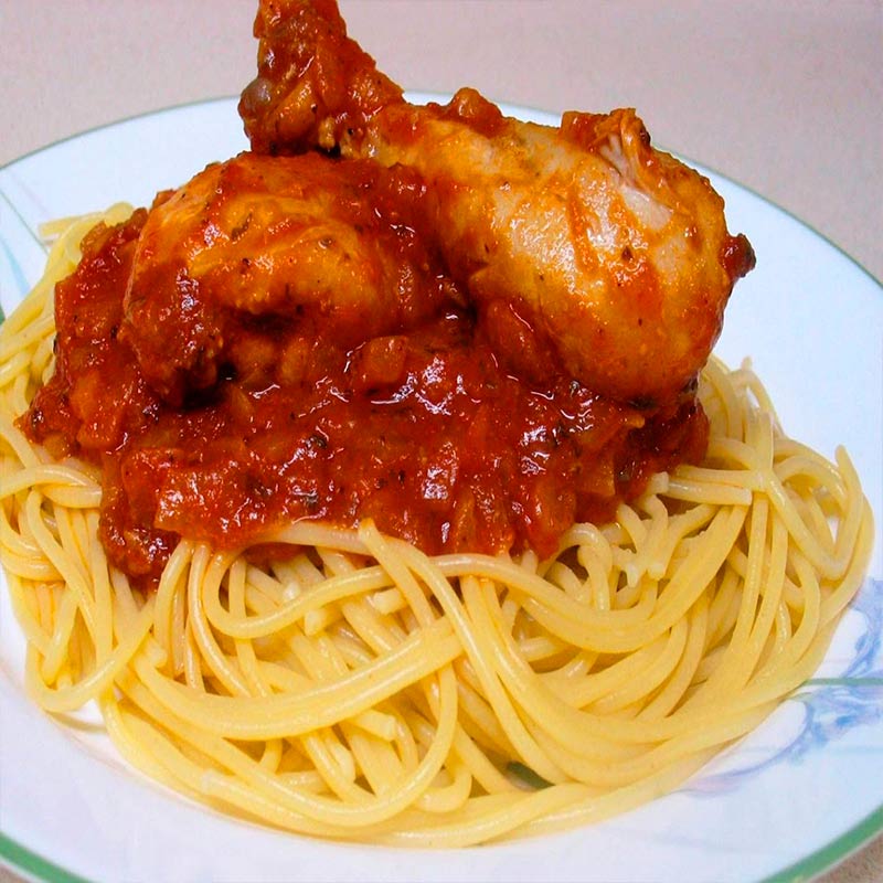 TALLARIN CON POLLO
