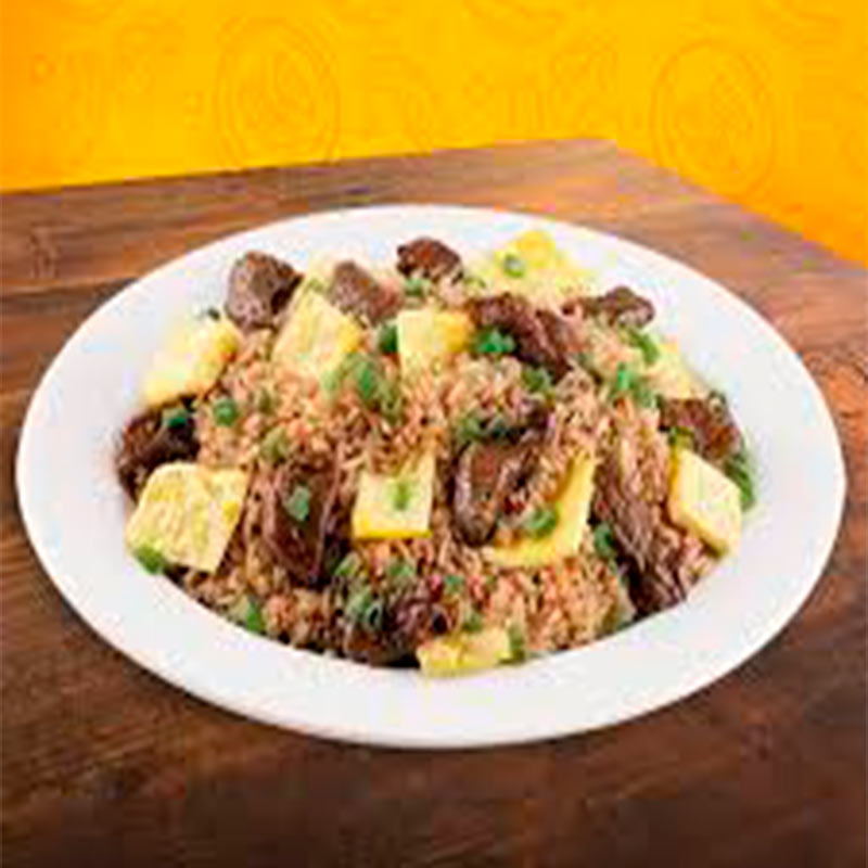CHAUFA DE CARNE