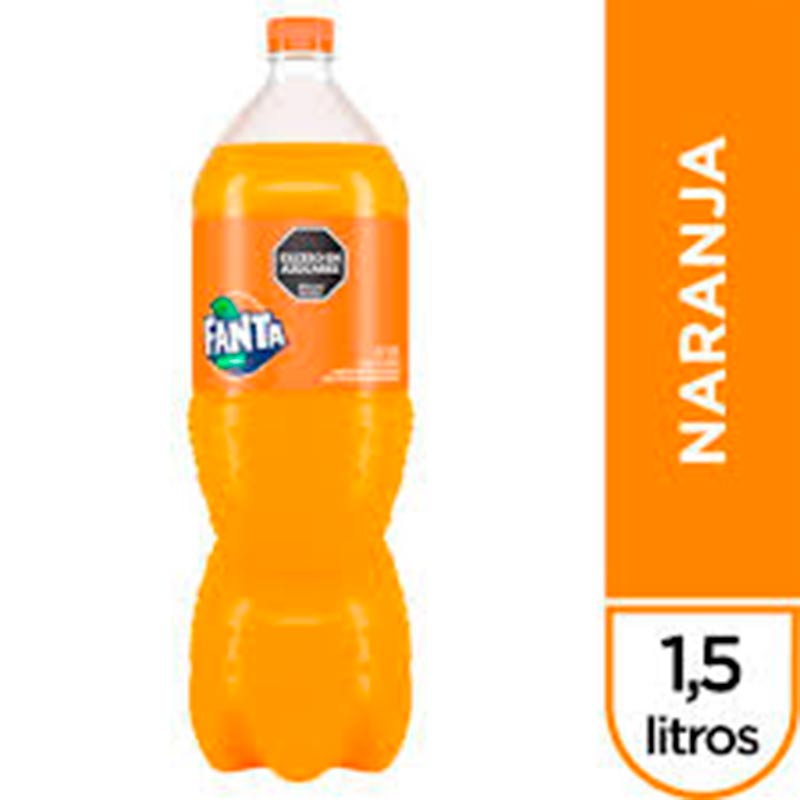 FANTA 1 1/2 LITRO Y MEDIO